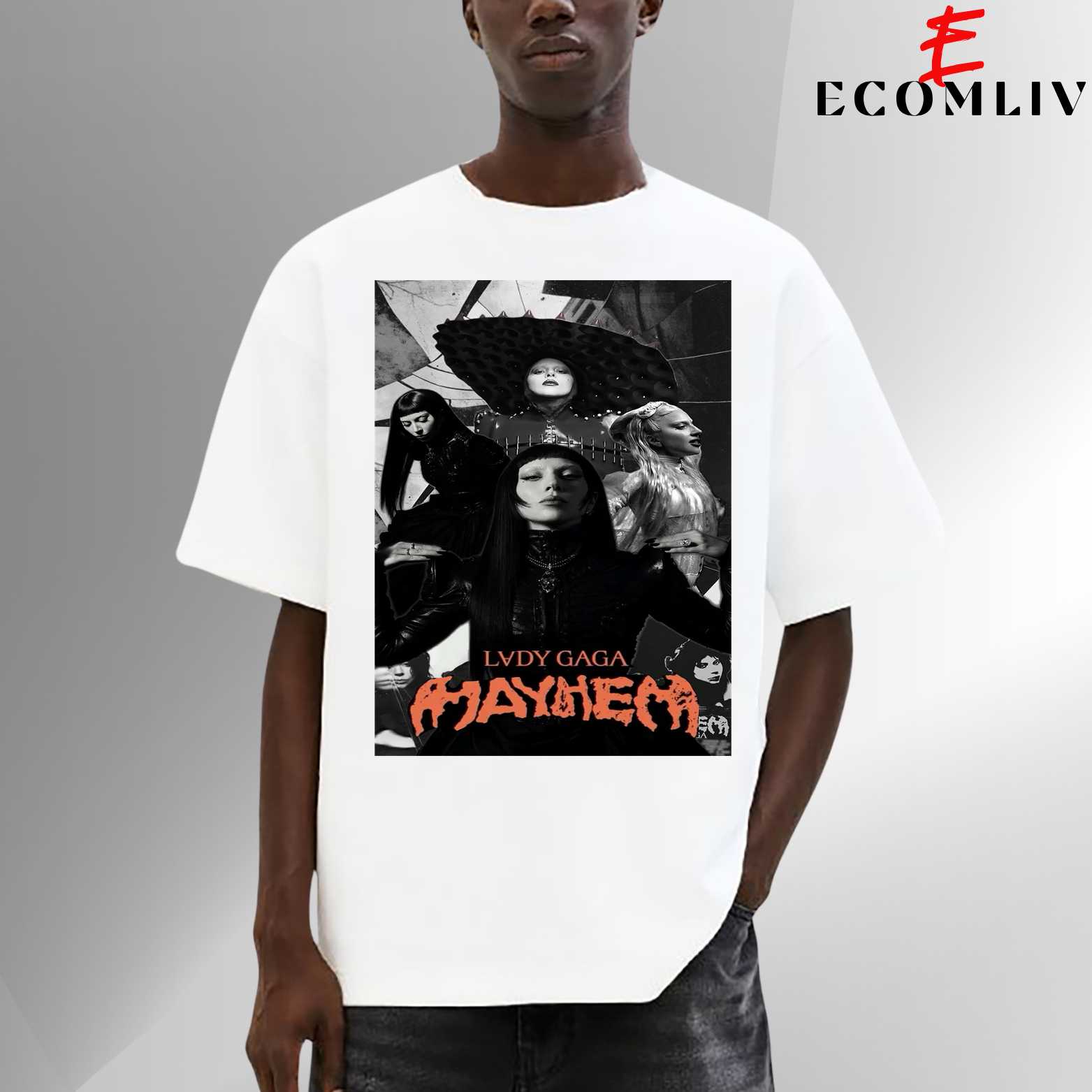 Lady Gaga Mayhem Tee, Pop Album Shirt, Viral Music Merch